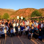 Las familias de El Cardón recibieron muy emocionadas las escrituras de propiedad de sus tierras tras muchos años espera