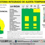 Rige alerta por tormentas fuertes y vientos intensos en La Rioja