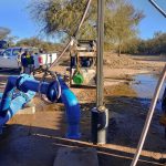 Intensos operativos de mantenimiento en perforaciones para asegurar el acceso al agua potable