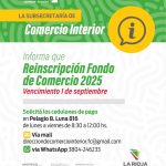 Comercio Interior inicia la reinscripción del Fondo de Comercio 2025